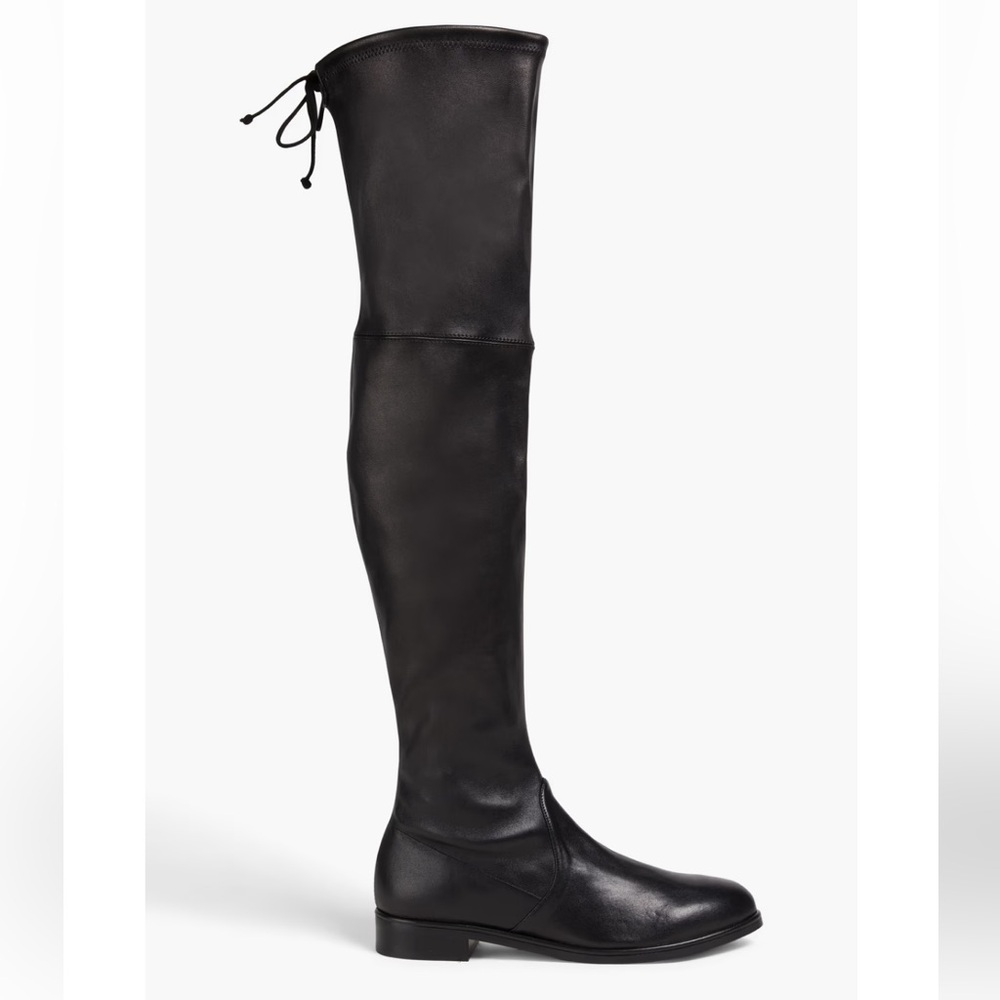 Stuart Weitzman Lowland Black Over the Knee Boots
